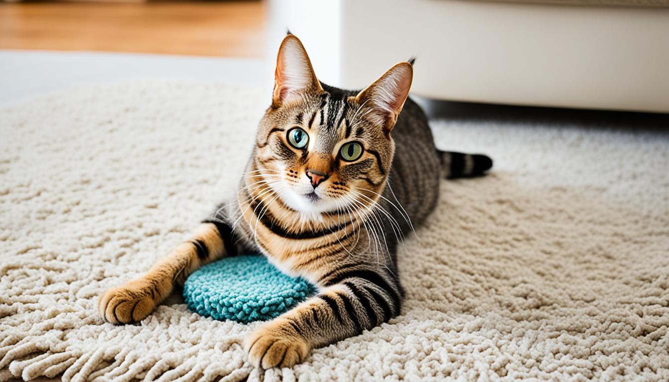 how to keep cats from scratching rugs